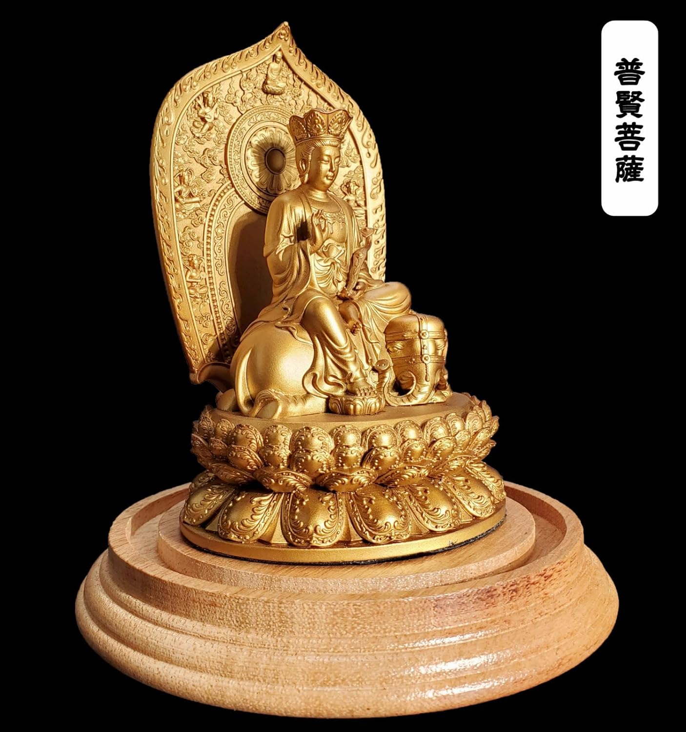 聖観世音菩薩 秀雲作 △10SK2152△大型!! 牧田秀雲造 聖観世音菩薩立像