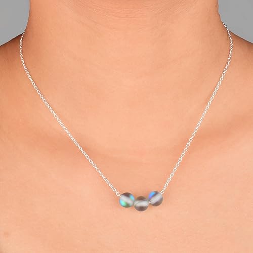 Miniatura 8 de Dainty Bumble Bee Real Crystals Pendant Necklace, Protection Gemstone Necklace, Energy Healing Spiritual Crystals, Birthday, Gift for Women,