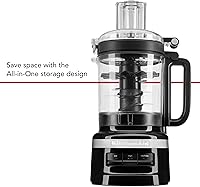 Vista 83 de KitchenAid - Procesador de alimentos de 9 tazas, contorno plateado Plateado Contour