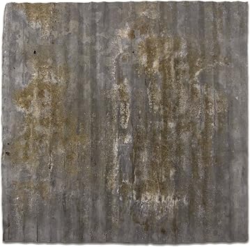 Upcycled 2'x2' Dakota Barn Tin Ceiling Tile - Majority Galvanized - Works with Standard Drop Grid