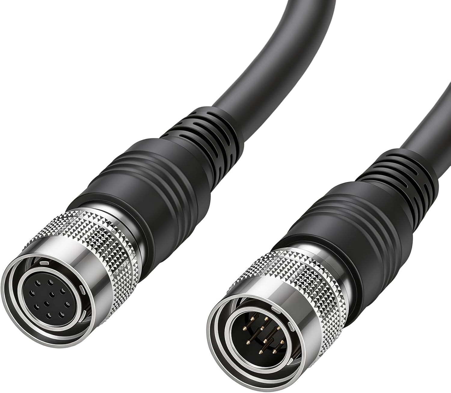 RCP OCP ROP Remote Control Cable Hirose 10 Pin Male to Female for Panasonic 300/50 Studio Camera RC10 CCU MSU (2M)