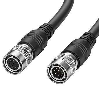 RCP OCP ROP Remote Control Cable Hirose 10 Pin Male to Female for Panasonic 300/50 Studio Camera RC10 CCU MSU 5M