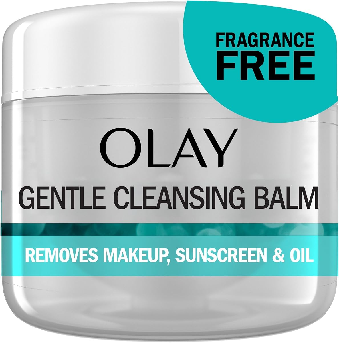 Bálsamo limpiador suave desmaquillante, sin fragancia, 3.4 fl oz, limpiador facial hidratante que elimina maquillaje, protector solar y aceite