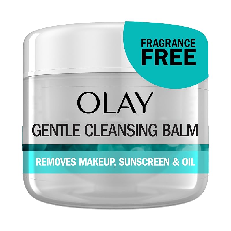 Olay Bálsamo de Limpeza Facial para Remover Maquiagem sem Fragrância, 100 mL