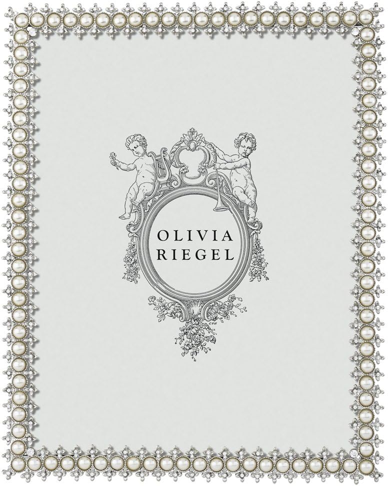 Olivia Riegel Crystal & Pearl 8" x 10" Frame