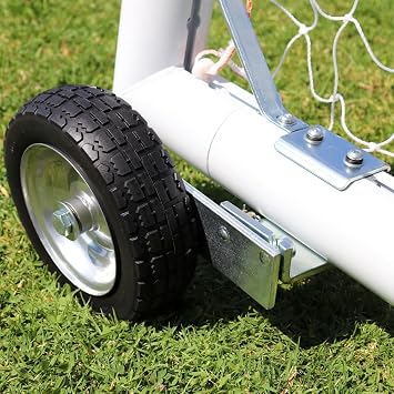 AGORA PU Tire Wheels Premier Pro Soccer Goals - Set of 2
