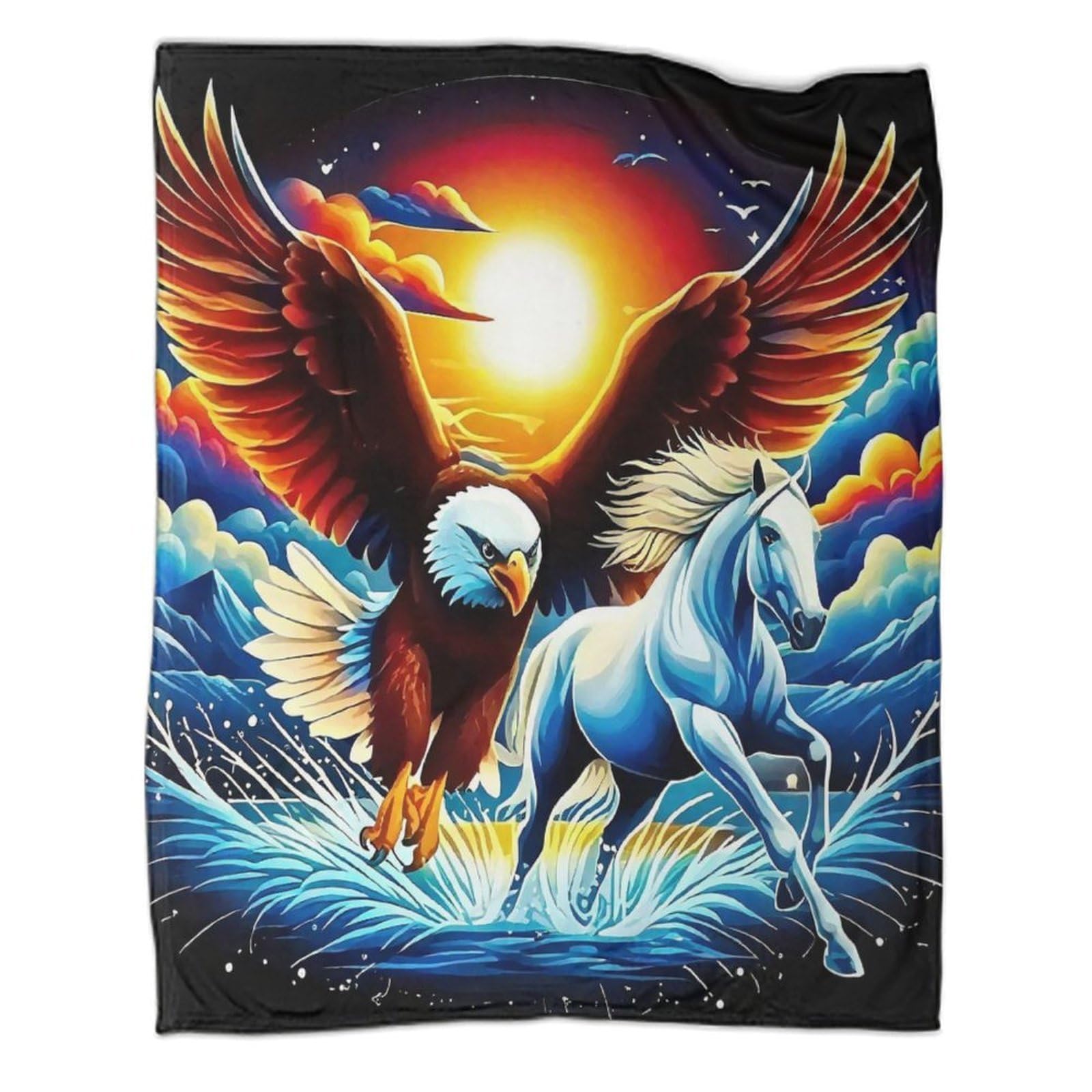 Couverture Jetable 3D Flanelle Enfants Plaid 150x200cm toutes saisons