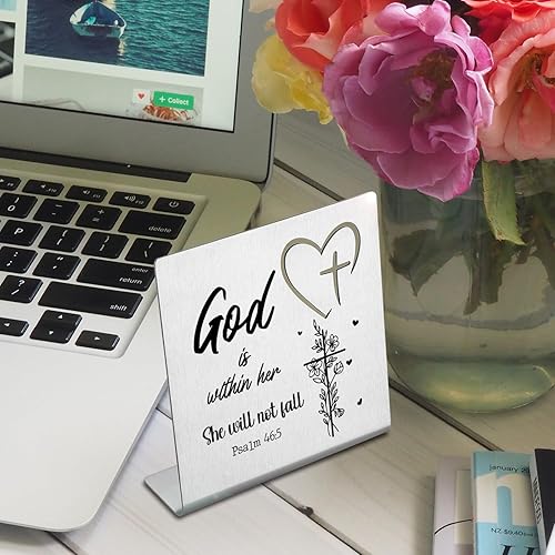 Miniatura 10 de Versículos bíblicos de regalo para mujeres, escritura cristiana, regalos religiosos inspiradores para ella todos los días, Dios piensa en ti, regalo