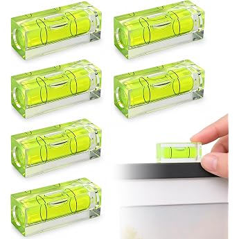 Pack of 6 mini spirit level small bubble spirit level mini spirit level