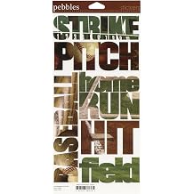 Pebbles Snapshot Sticker 6"X12"-Baseball