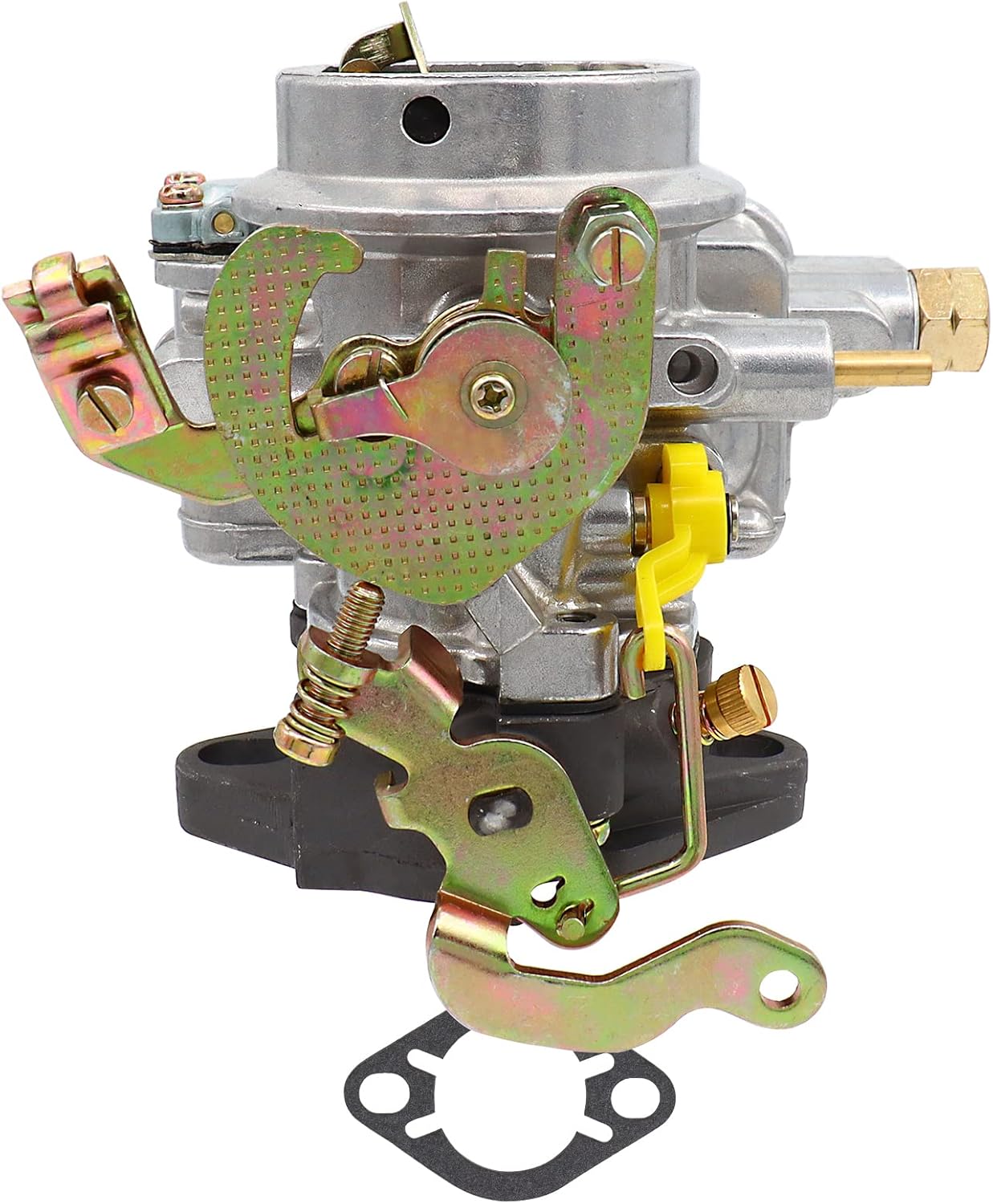 NENKUTEN New Carburetor for Ford 1957 1960 1962 144 170 200 223 inline 6 6 Cyl 4 Cyl Engines 1 Barrel Carb Replace Holley 1904 Manual Choke 1959 F100 single barrel Carburetor with Gasket