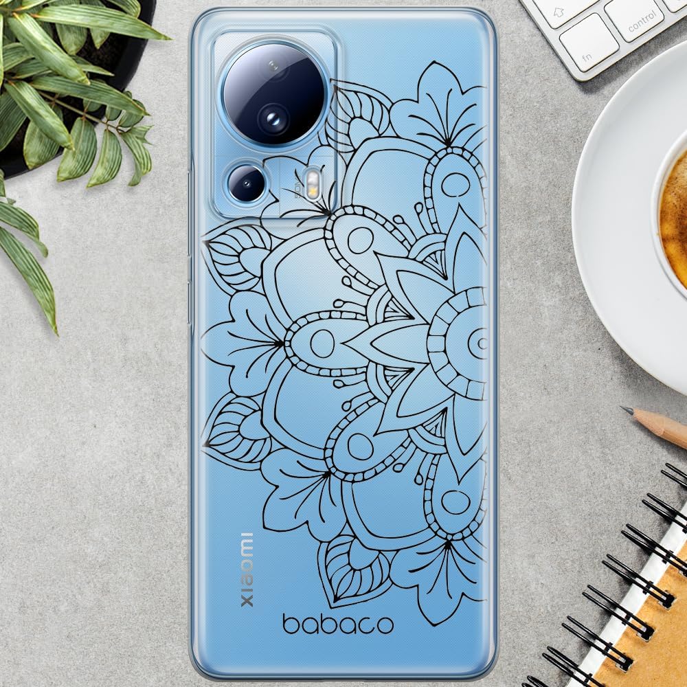 BABACO ERT Group Mobile Phone case for Xiaomi 13 LITE/CIVI 2 Original and Officially Licensed Pattern Mandalas 005 optimally adapted to The Shape of The Mobile Phone, case Made of TPU