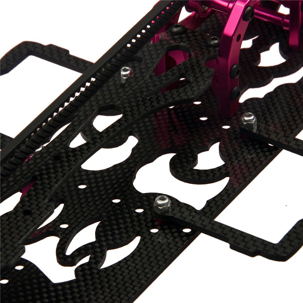 1 Set CNC en aluminium en Fibre de Carbone 1/10 Sakura D4 CS Sport AWD 4WD Voiture pour 3Racing Sakura D4 AWD Drift Car