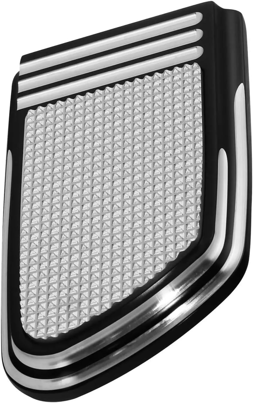 Motorcycle Brake Pedal Foot Peg Compatible With Harley Touring Electra Glide Road King Street Glide 1980-2022 2021 2020 2019 18 black/chrome(Black)