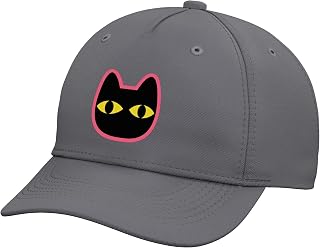 Kuro Neko Cute Kawaii Black Cat Adjustable Baseball Hat