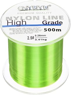 PATIKIL Nylon Pesca Línea, Monofilamento Cuerda Alambre Fluorocarbono Recubierto para Bricolaje Arte Colgante Decoración