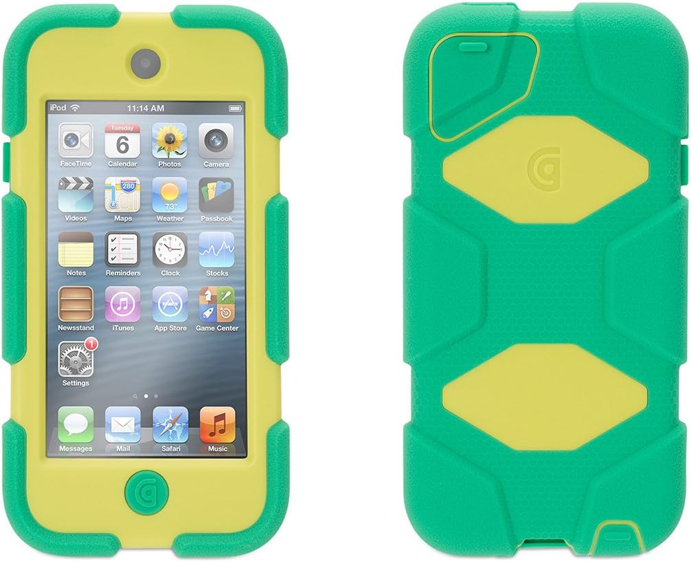 Survivor All Terrain Mobile Case Compatible with iPod Touch 5th Gen (Green)