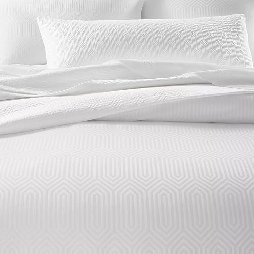 Miniatura 4 de Colección Italian Tivoli - Funda de edredón Jacquard Full/Queen, color blanco