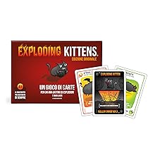 Asmodee – Exploding Kittens – Carte da Gioco, Gioco da tavolo e Party Game, 2-5 Giocatori, 7+ Anni, 15 min, Edizione in Italiano