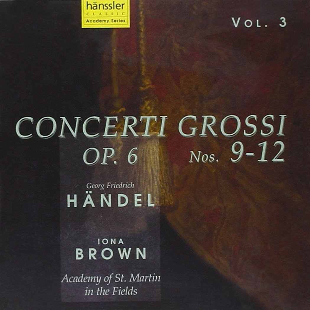 Handel: Concerti Grossi, Op.6 Nos 9-12 /Brown · ASMIF
