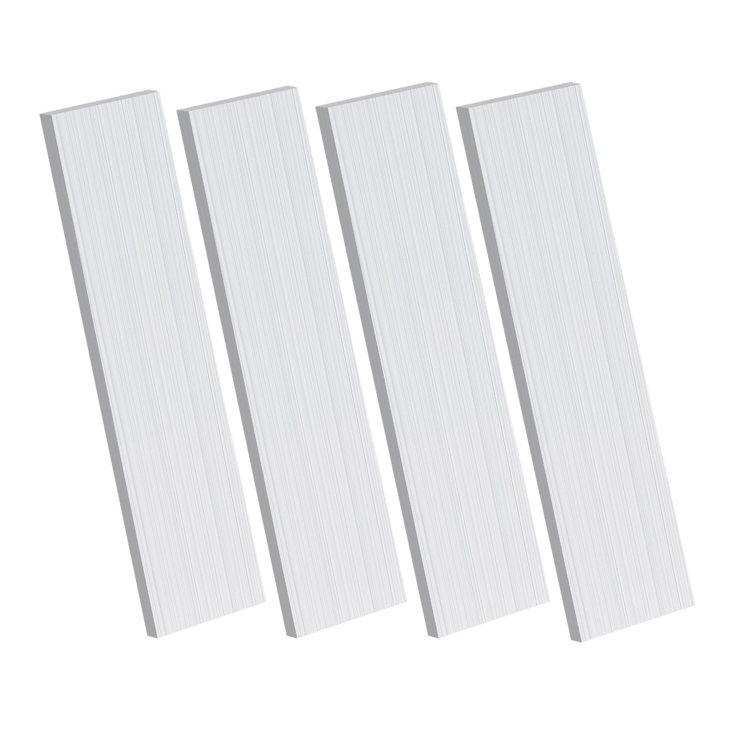 6061 Aluminum Flat Bars - 4 Pack -10