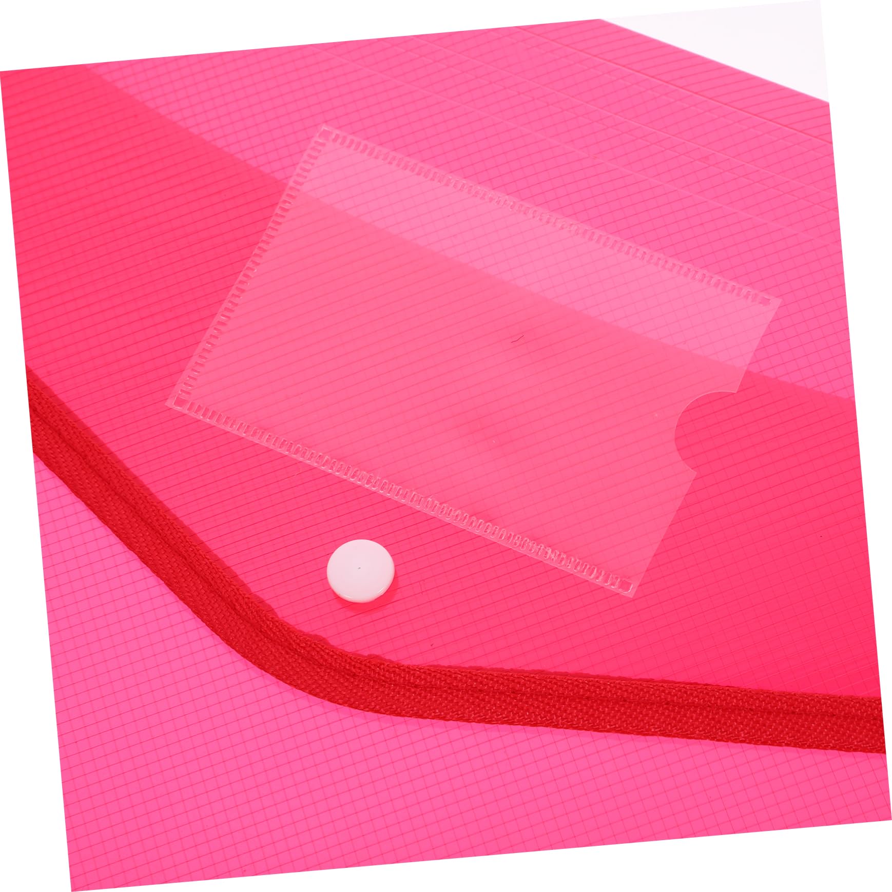 Lurrose 5stücke Dokumentenmappe Aus Polypropylen Transparente Dokumententasche Mit Druckknopf Aufbewahrungsbeutel Für Büroorganisation