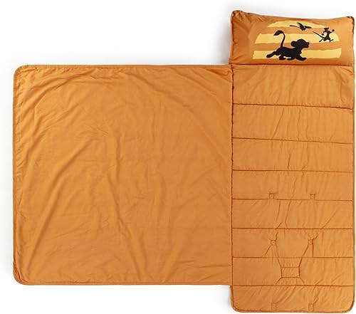 Miniatura 10 de Jay Franco Tapete para siesta para niños con almohada y manta integradas, saco de dormir de microfibra suave de 46 x 20 pulgadas con etiqueta