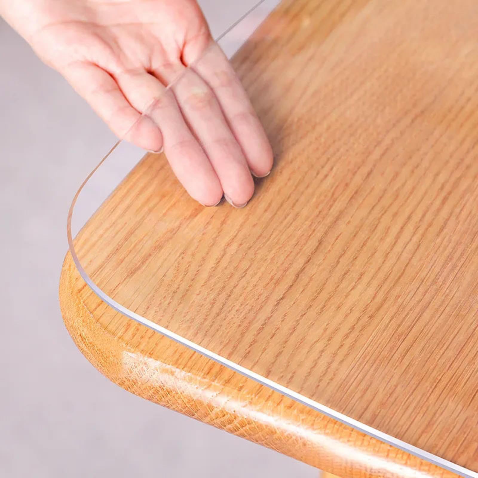 Protezione trasparente per tavolo Cryl C, spessore 1 mm, facile da pulire, per feste ed eventi, 39.6x70in / 101,6 x 177,8 cm, massima protezione per la casa