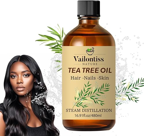 Vailontiss Tea Tree Oil, Scalp & Hair Strengthening Oil, Tea Tree Oil for Hair G
