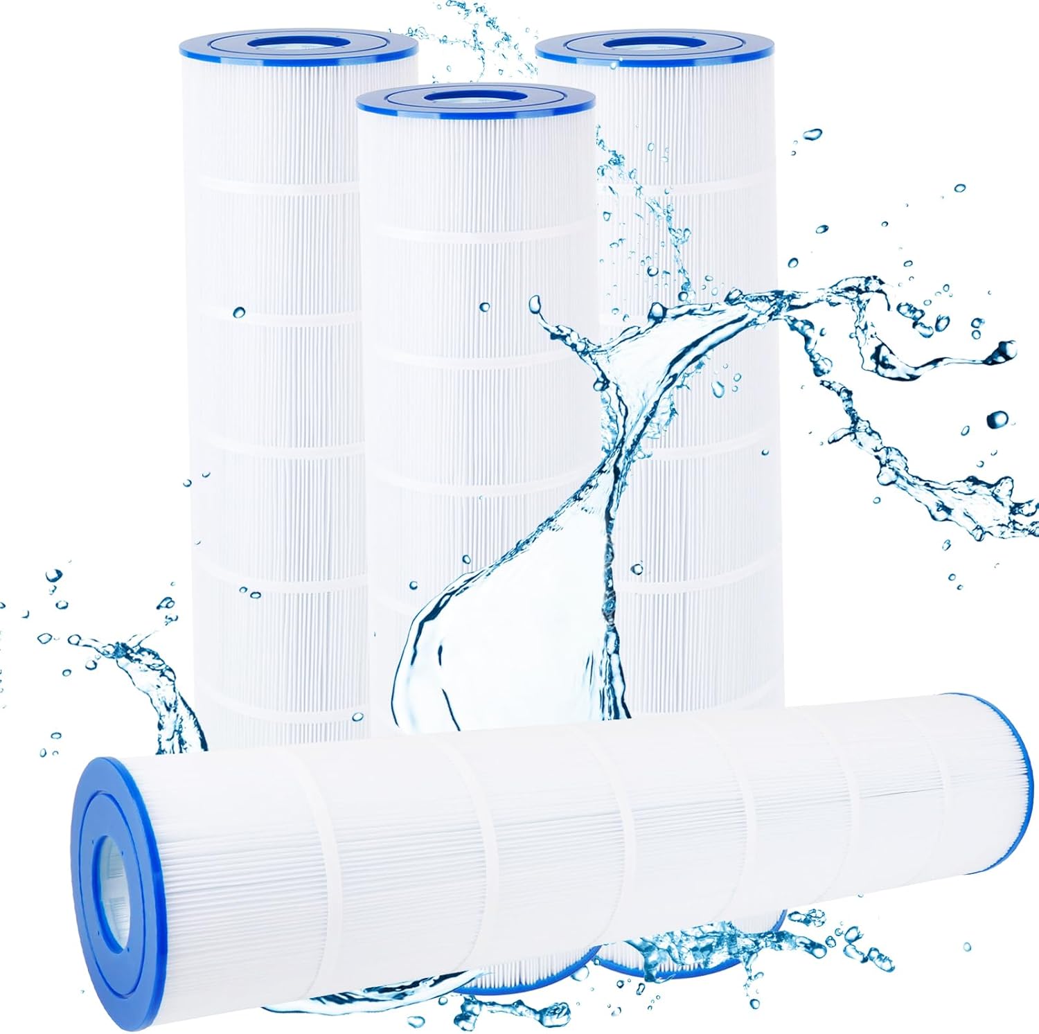 PELLUCID 4 Pack Pool Filter Compatible with PLF131A