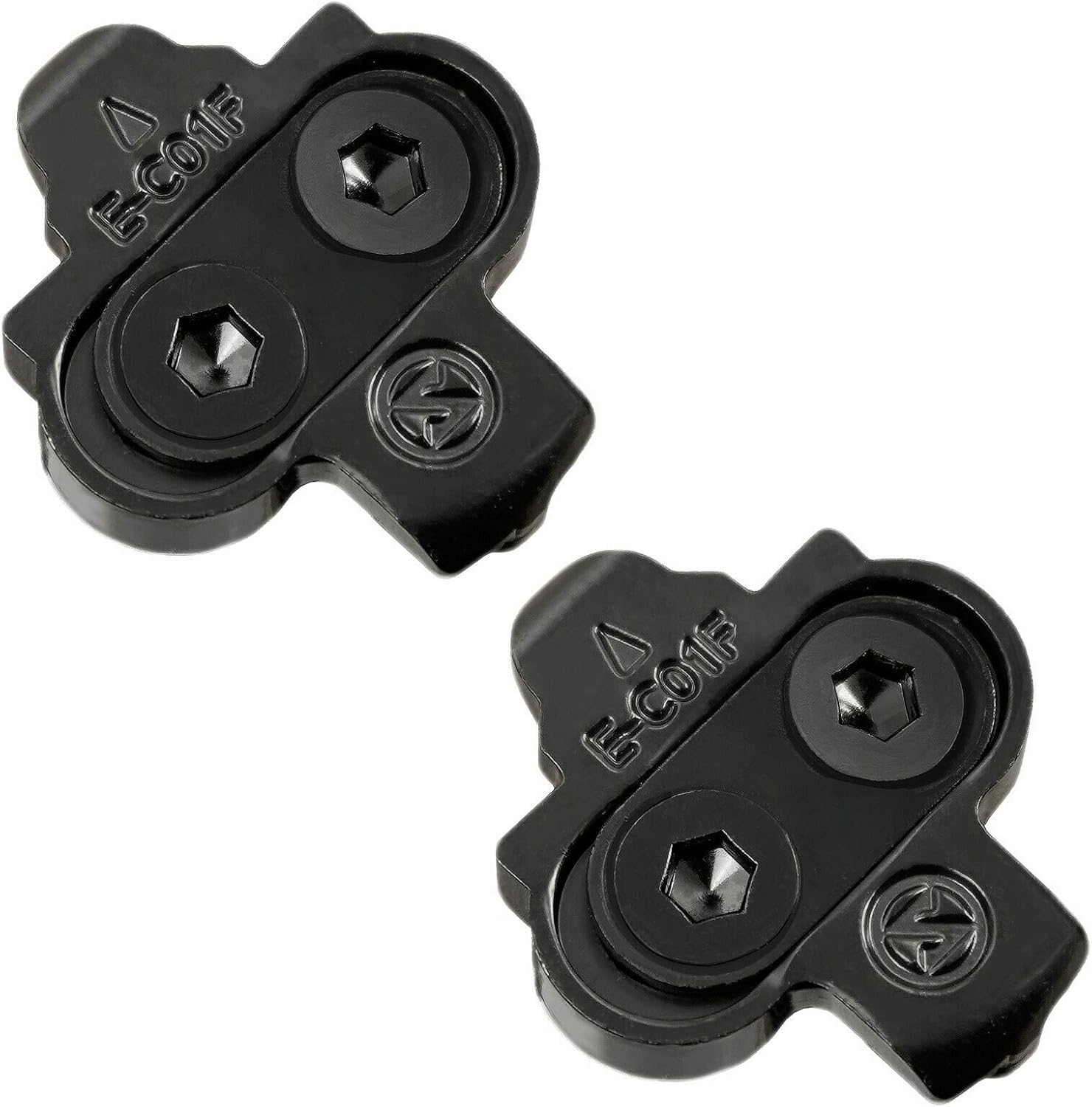 CyclingDeal Bike Cleats Compatible with Shimano SPD SM-SH51 - Indoor Cycling, Indoorning & Mountain Bike Bicycle - Clips for Indoor Shoes (Single Release)