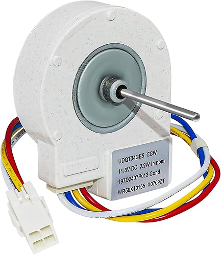 Romalon WR60X10209 Pieza de repuesto del motor del ventilador del condensador del refrigerador apto para refrigeradores G-E de punto caliente que