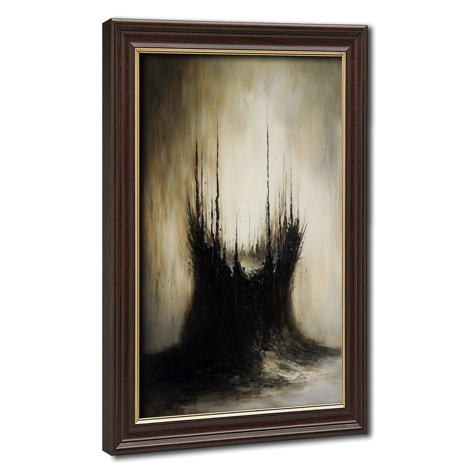 Bareronor Abstract Gothic Poster Canvas Poster Bedroom Decor Landscape Office Room Decor Gift 16" L X 24" W