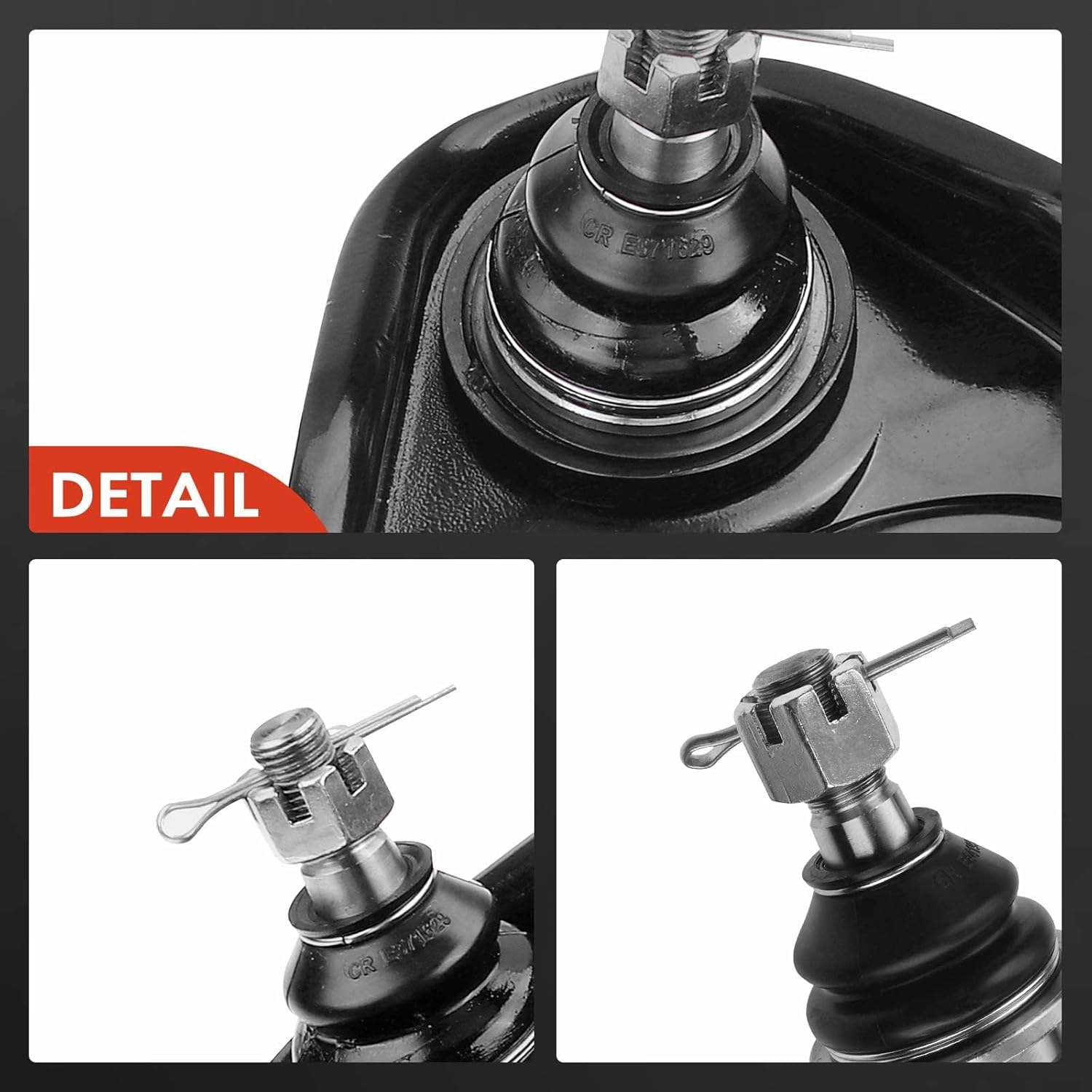 A-Premium 4Pcs Front Suspension Kit, Upper Control Arm & Lower Ball Joint, Compatible with Nissan Frontier 1998-2004, Xterra 2000-2004