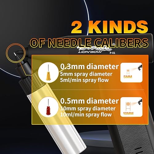 Miniatura 5 de Pistola pulverizadora de pintura eléctrica LIONBOW, pistola pulverizadora de aerógrafo inalámbrica portátil de mano para pintar coches, gabinete,