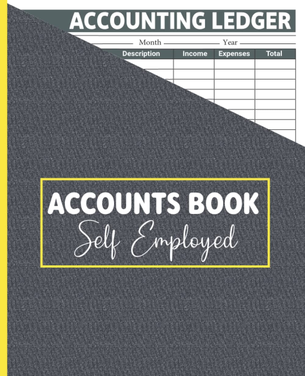 Accounts Book Self Employed: Accounting book | business bookkeeping record book | income and expense log book - Book For Small Business or Sole Trader