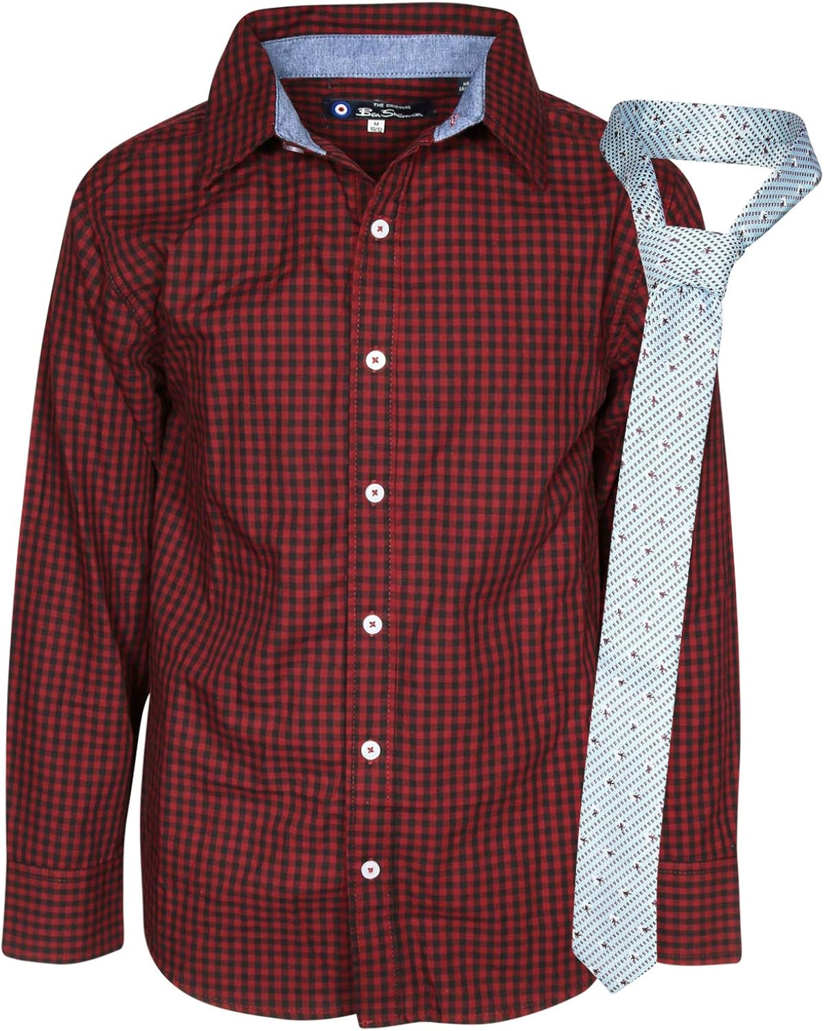 Ben Sherman Boys Long Sleeve Button Down Shirt: Clothing, Shoes & Jewelry