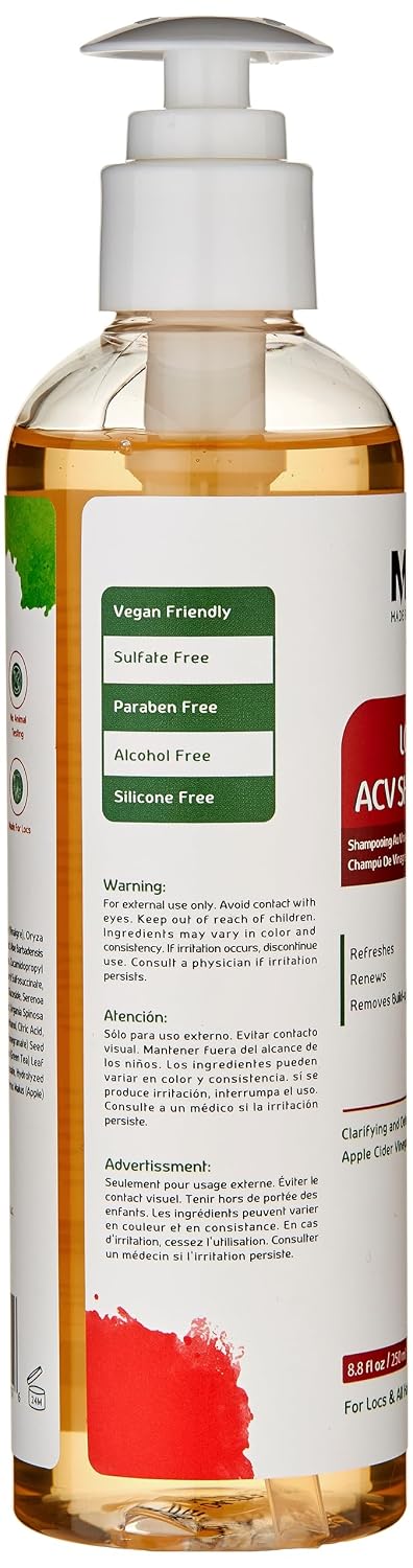 Locs Vegan Apple Cider Vinegar Shampoo