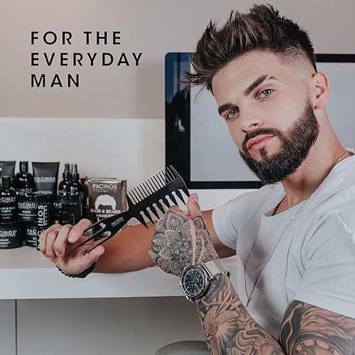 Vista 6 de Pacinos Laca para el cabello Final Touch, antiencrespamiento, sujeción firme, flexible, de secado rápido y sin escamas, añade volumen, textura