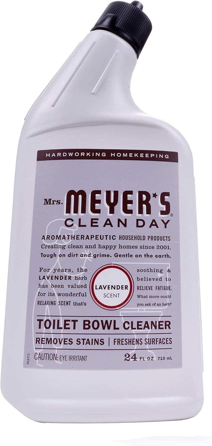 Mrs. MEYER'S Clean Day Toilet Bowl Cleaner Lavender, 24 OZ (Pack of 6)