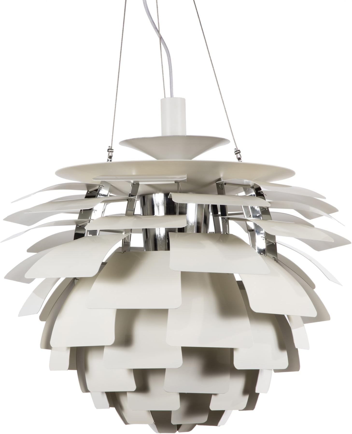 The PH Artichoke Pendant - White