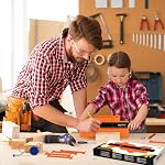 DODOWIN Connectable Contour Gauge 10+5 Inch, Fathers Day Gift Ideas for Him, Profile Gauge for Tile Cutter Flooring Measuring Woodworking Carpenter Tools, Unique Gifts Ideas for Men Dad Him Birthday