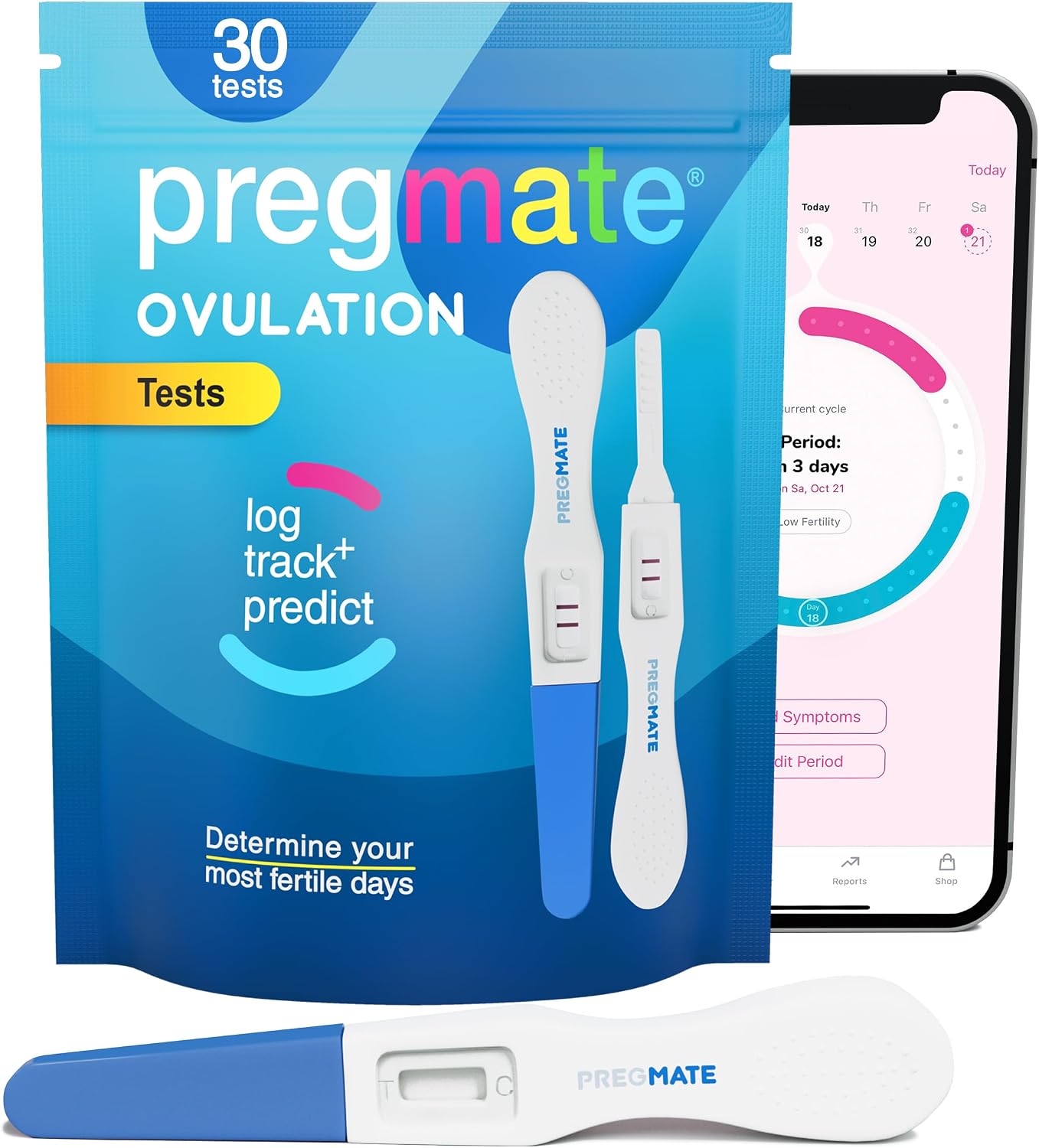 Pregmate Ovulation Midstream Tests (30 Count)