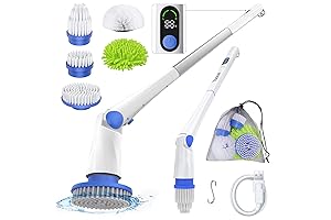 Durable Electric Cleaning Brush: Cordless Power Scrubber