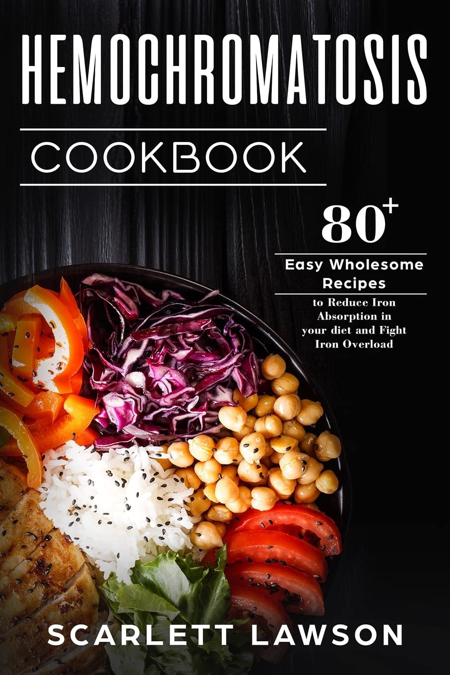 Hemochromatosis Cookbook: 80+ Easy Wholesome Recipes to Reduce Iron Absorption and Fight Iron Overload: Volume 1