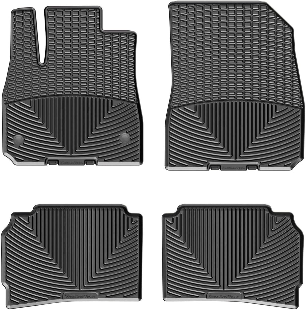 WeatherTech All-Weather Floor Mats for Chevrolet Malibu 1st & 2nd Row (W394TN-W398TN), Tan