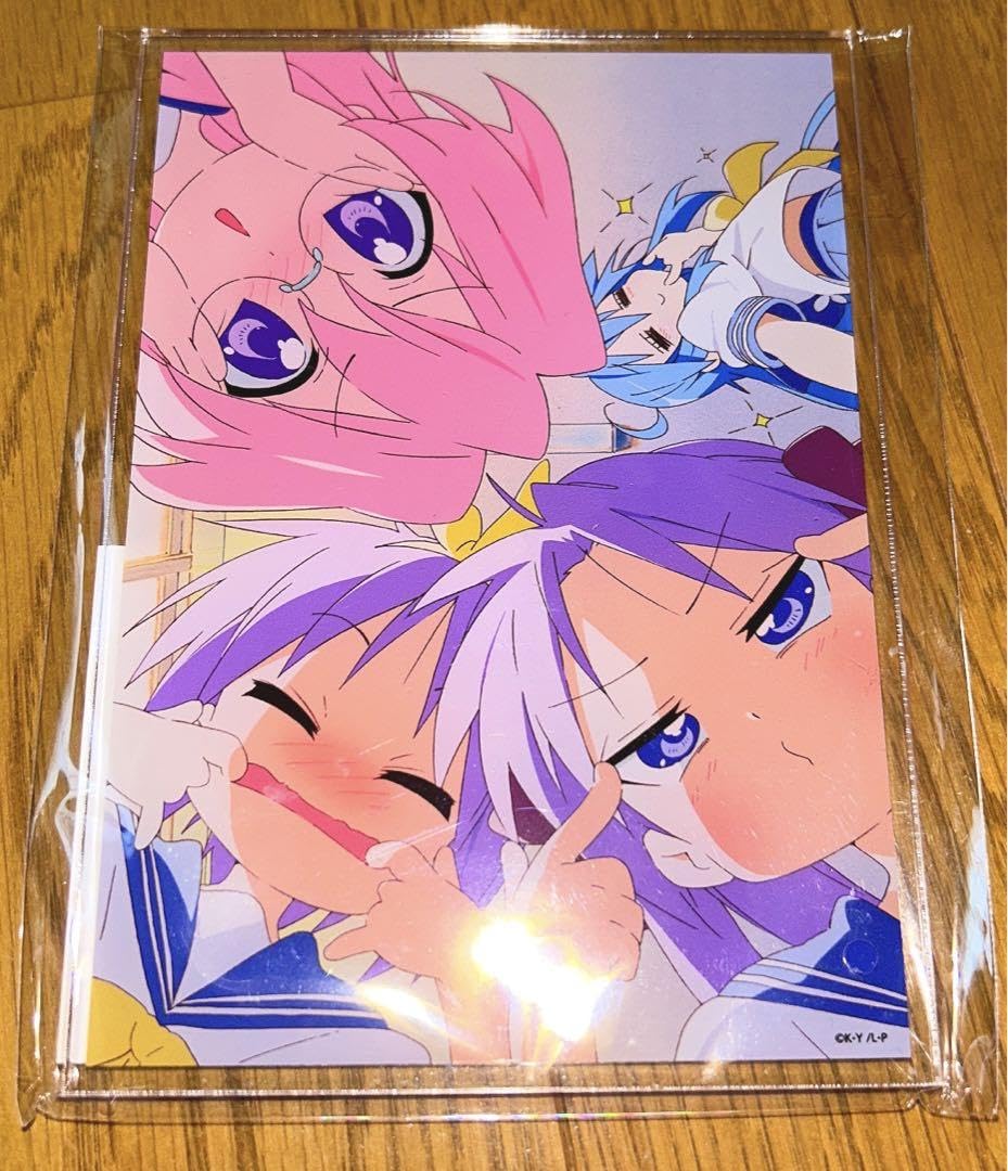 らき★すたラッキーくじ くじ引き堂 A-4 アクリルイラストパネル Amazon.co.jp: らきすた ラッキーくじ くじ引き堂 A-4 アクリル