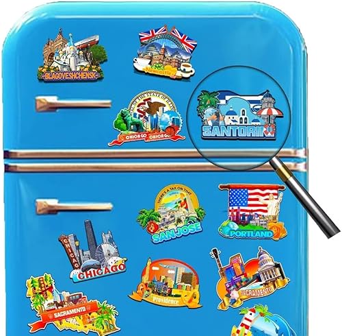 Miniatura 4 de Playa del Carmen México Imán para nevera de madera 3D, monumentos coleccionables para viajes, decoración hecha a mano -2003