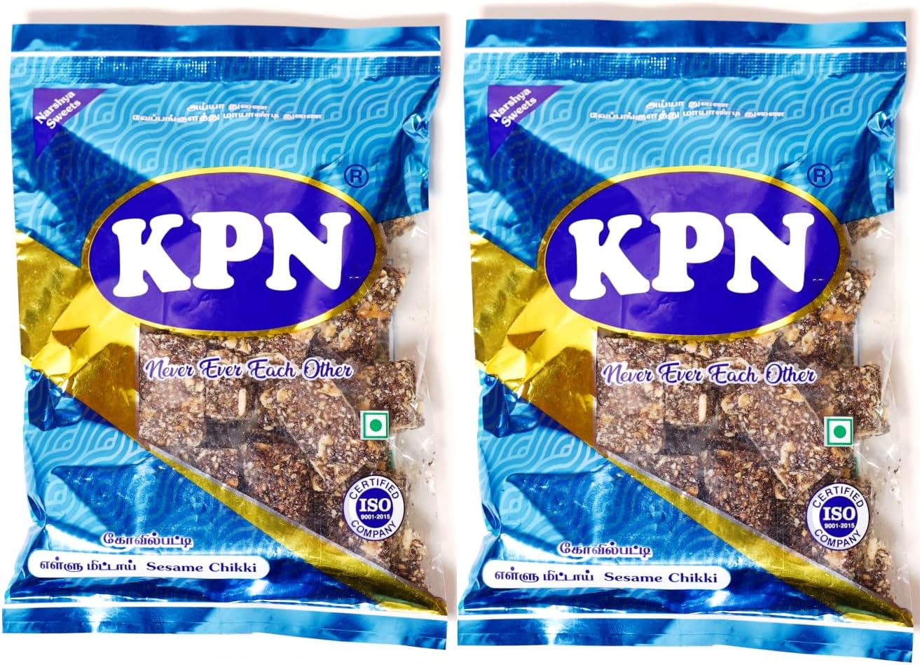Kovilpatti Sesame Candy Ellu Mittai (200 g) - Pack of 2