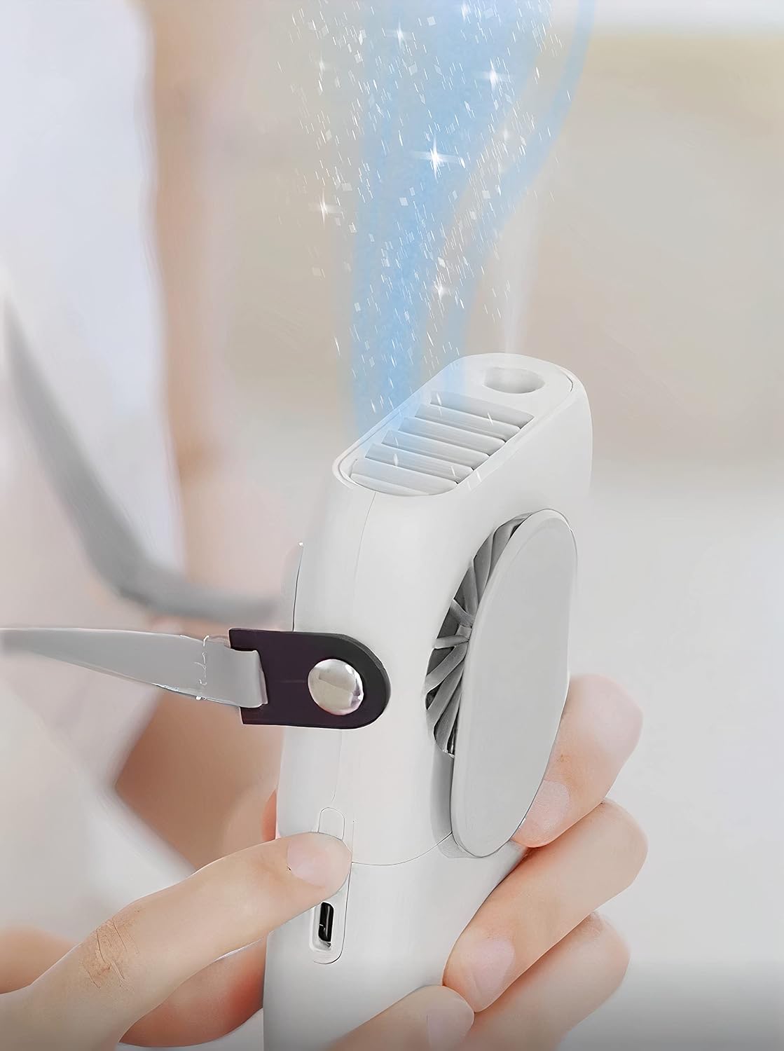 Cool Human® Portable, Rechargeable, Misting Body Cooler